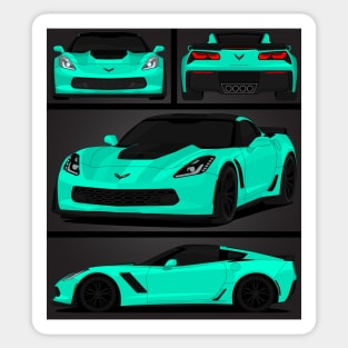 Z06 TURQUOISE Sticker